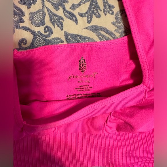 Free People Good Karma Square Neck 🩷 - Picture 4 of 6